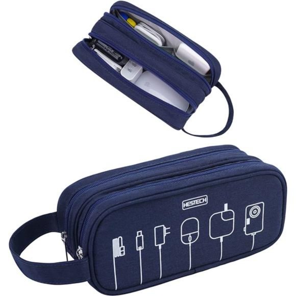 Electronics Organizer Cable Organizer Bag Portable Waterproof Bag - Picture 1 of 6